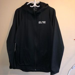 Nike Elite Men’s black zip up hoodie XL